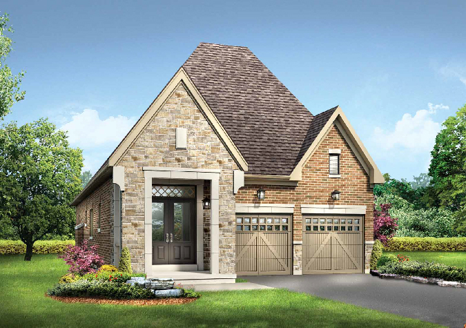Brookside 2 bedrooms 36' home bungalo new home in Whitby